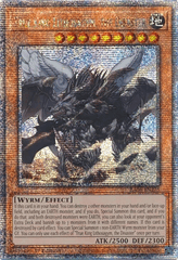 True King Lithosagym, the Disaster - RA04-EN275 - (Quarter Century Secret Rare) - 1st Edition